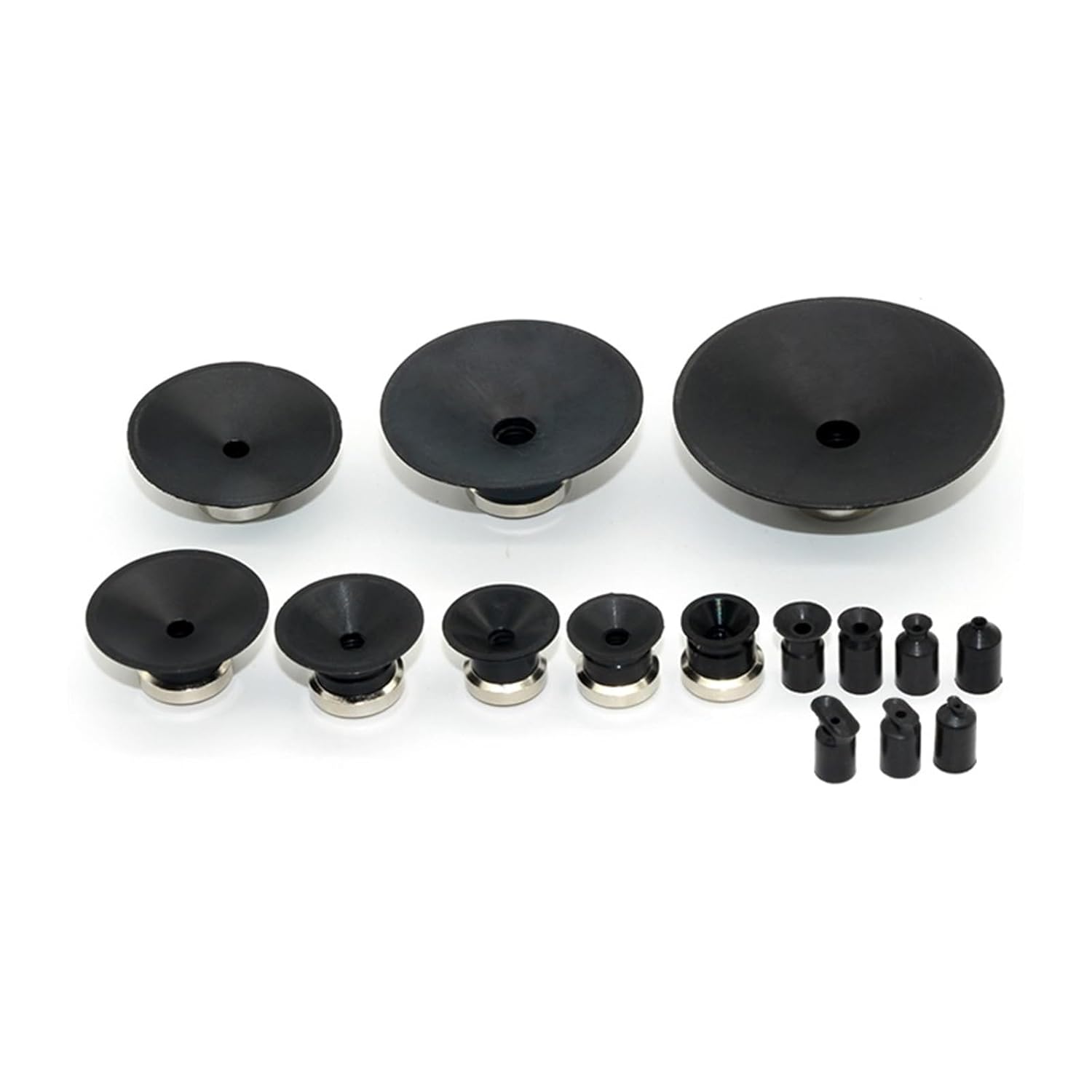 ZP02/04/06/08/10/13/16/20/25/32/40/50U Single Layer Silicone Mini Vacuum Suction Cup 5Pcs(ZP40U)