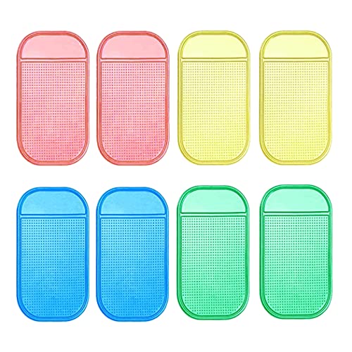 Sticky Mat for Diamond Painting,8 Pcs Anti-Slip Diamond Painting Mats Silicone Sticky Gel Pad for Holding Tray 5D Diamond Embroidery Accessories Tools 14 * 8cm