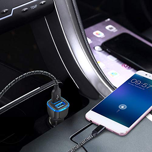 Repind BC02 Fast Car Charger Type C Android Phone Samsung Car Charger Fast Charging Usb C Cigarette Lighter Adapter Plug With Cable For Samsung Galaxy A13 5G/A03S/S23/S22 Ultra/S21/S20/S10/S9/A11/A12/A32/A53/A23 thumb #5