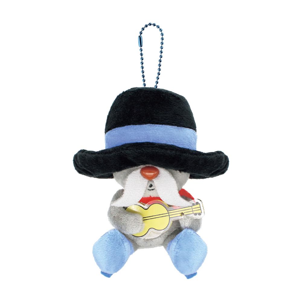 Tom and Jerry Uncle Pecos Plush Mascot 4.5in Soft Keychain Figure Japan