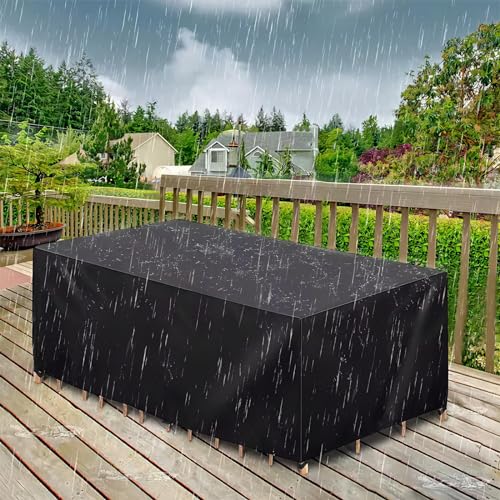 Housse en tissu 420D imperméable pour meuble d'extérieur - 2