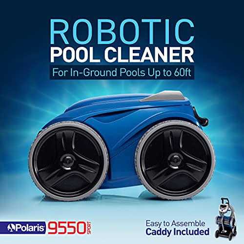 Polaris 9550 Sport Robotic Pool Cleaner, Automatic Vacuum for InGround