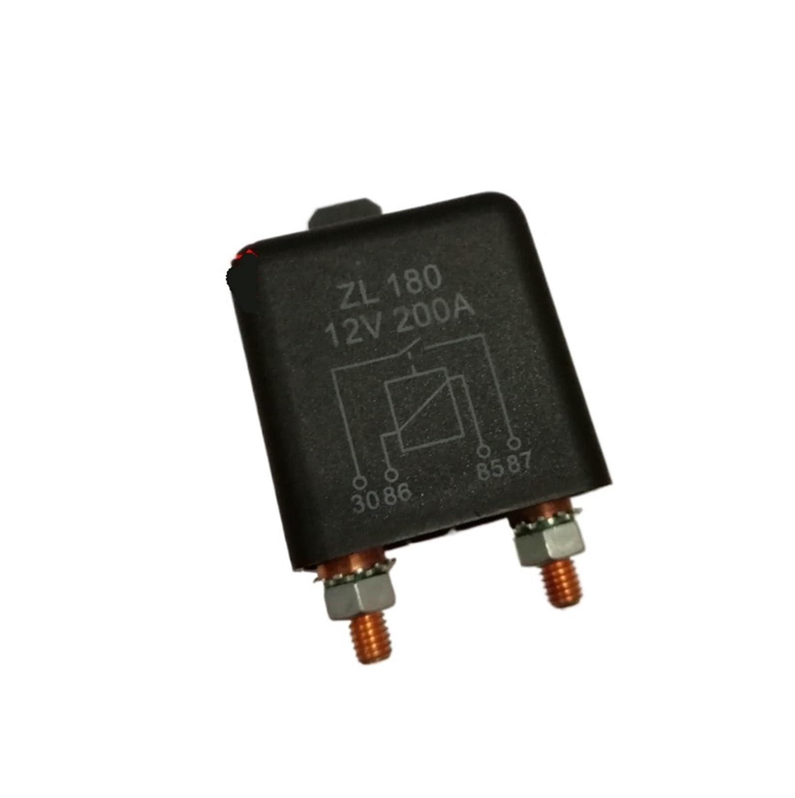 Relé de automóvil 12V ZL180 interruptor principal de arranque 4 pines alta corriente 120A 2