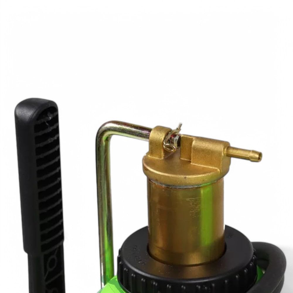 Pompa irroratrice a spalla zaino 15 lt. verde con avviamento manuale e regolatore di pressione e pompante in ottone Garden