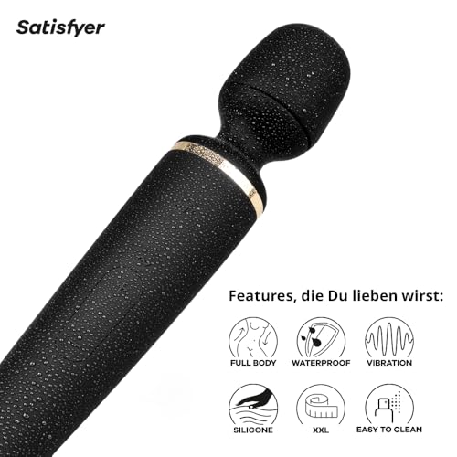Satisfyer Wand-er Woman Massagestab für vielseitige Anwendungen