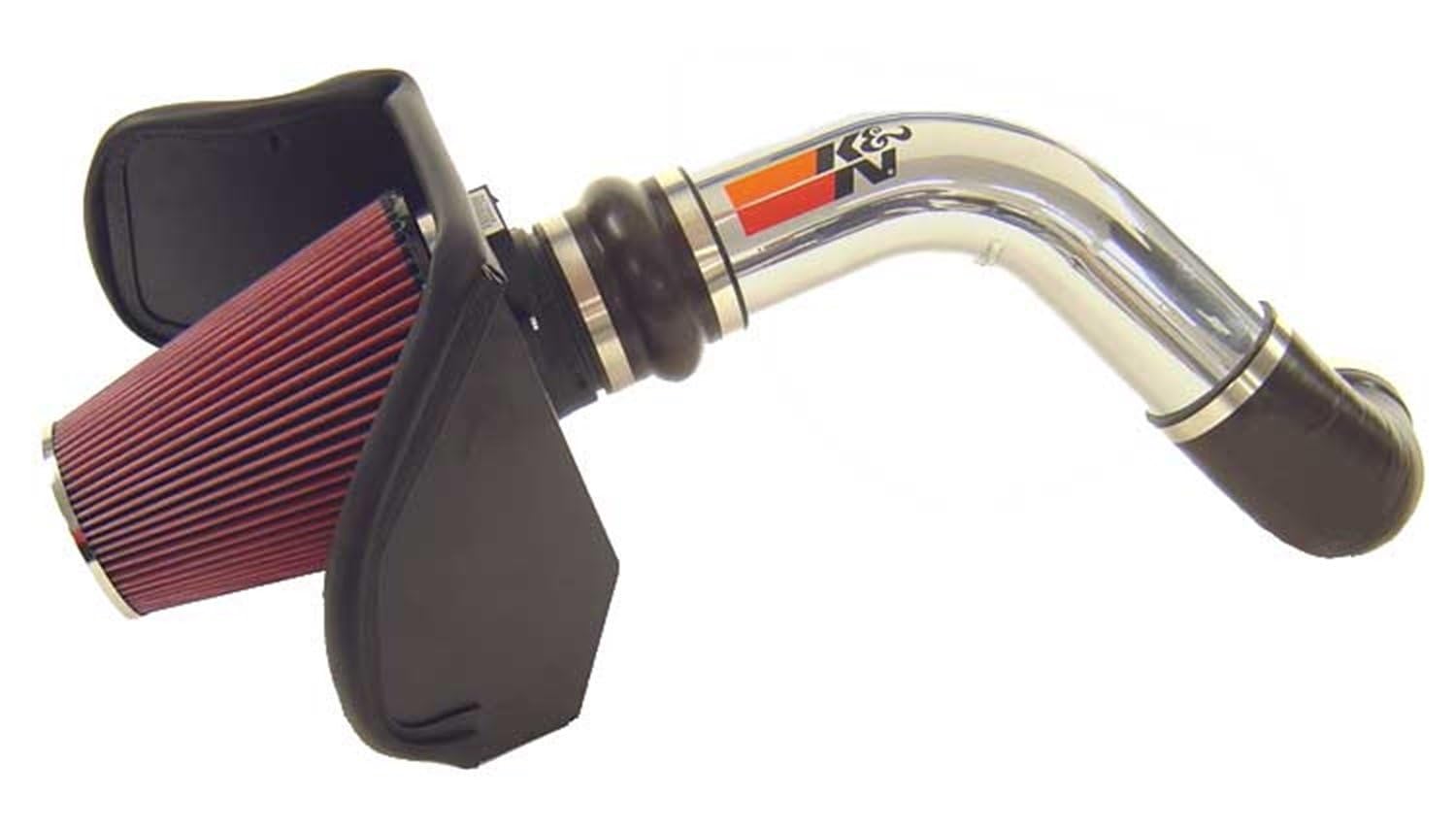 K&N Kit d'admission High Performance compatible avec Chevrolet Silverado/​GMC Sierra 2500 HD/​3500 6.0L V8 2001-​2007 (77-​3031KP)