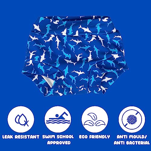 Image of BIG ELEPHANT Baby Swim Diapers 3-Pack, Reusable Swimming Diapers