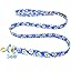 H - Blue Daisy Leash
