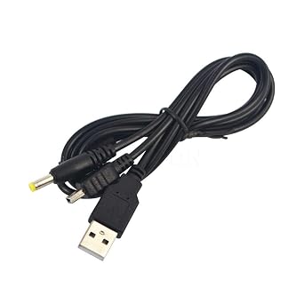 2 in 1 USB 2.0 Data Transfer Sync Charge Charger Cable Cord for PSP 2000 3000 Replacement