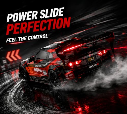 Nextronix High Speed RC Drift Car 1:24 Scale Red Racing Red - Image 6