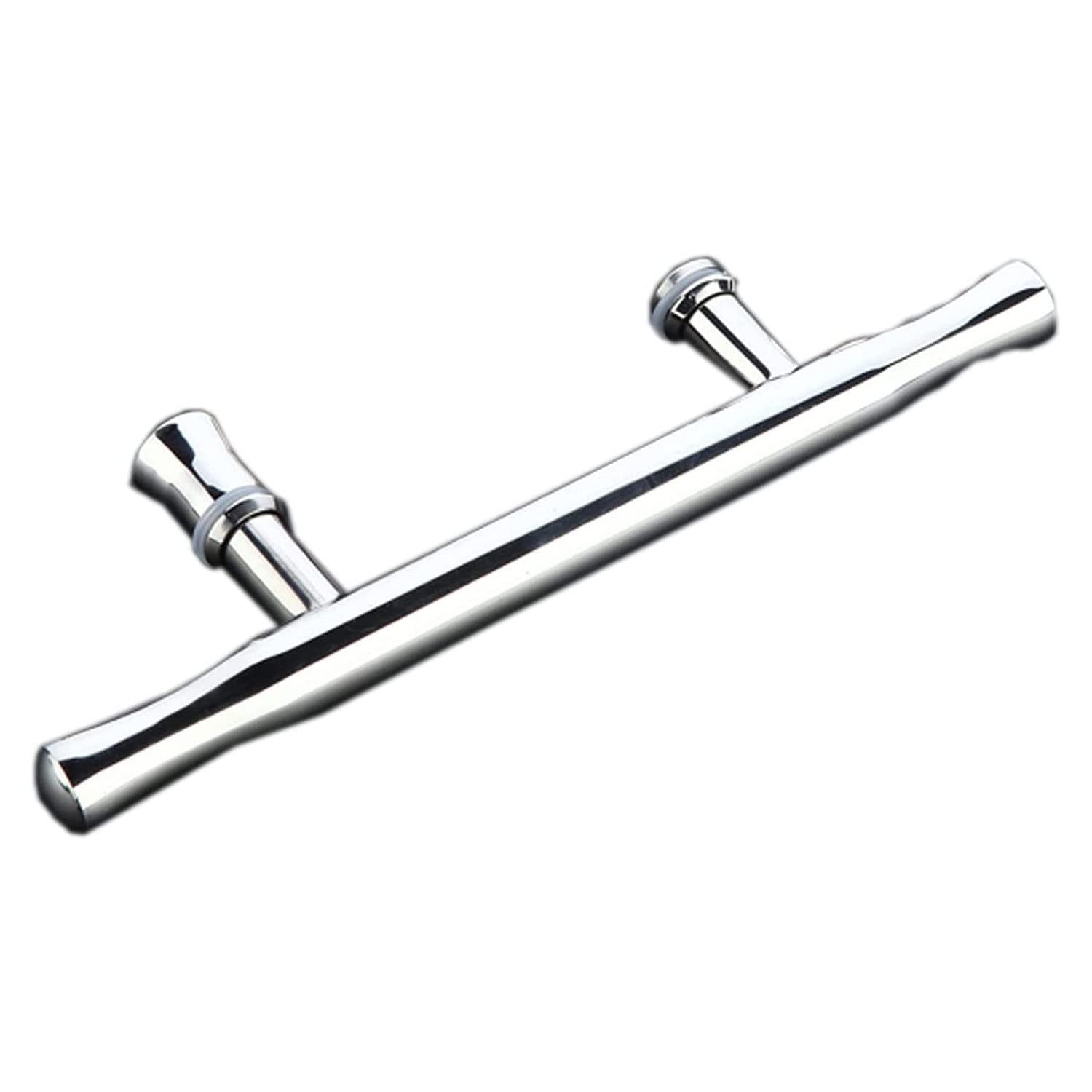 Poignée de douche en acier inoxydable pour porte en verre haut de gamme