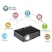 Produktbild UVISTAR UC46 Mini Beamer LCD LED Portbaler HD Projektor WiFi TV Heimkino Videoprojektor Unterstützt 1080P USB/SD/AV/HDMI/VGA/IR 1200 lumens für zu Hause, Unterwegs Konferenzrunde Party Unterhaltung