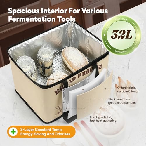 Fermentadora de pan plegable con control NTC para masas perfectas 3