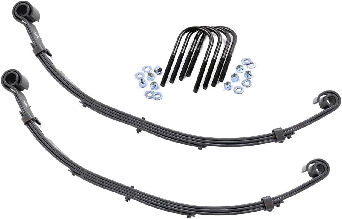 Rough Country 4" Rear Leaf Springs for 1976-1983 Jeep CJ5-8020Kit