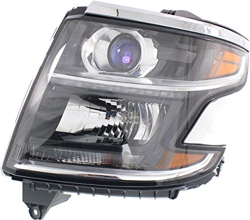 Garage-Pro Headlight Compatible with 2015-2017 Chevrolet Tahoe, Chevrolet Suburban, Fits 2016-2017 Chevrolet Suburban 3500 HD Driver Side