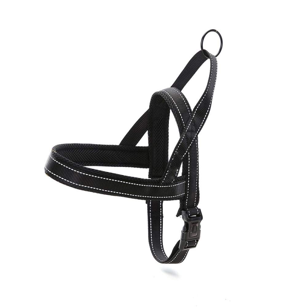 NX Instala rápidamente el arnés para perro, chaleco reflectante para mascotas, malla suave y arnés transpirable para perro, adecuado para perros pequeños, medianos y grandes, correa de pecho para
