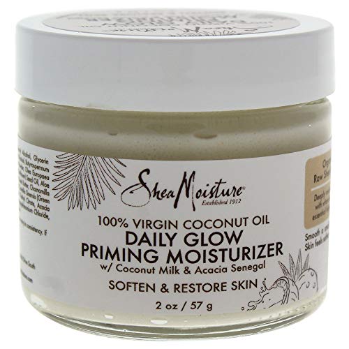 Shea Moisture 100% Virgin Coconut Oil Daily Glow Priming Moisturizer By Shea Moisture for Unisex -Moisturizer, 2 Ounce image 5