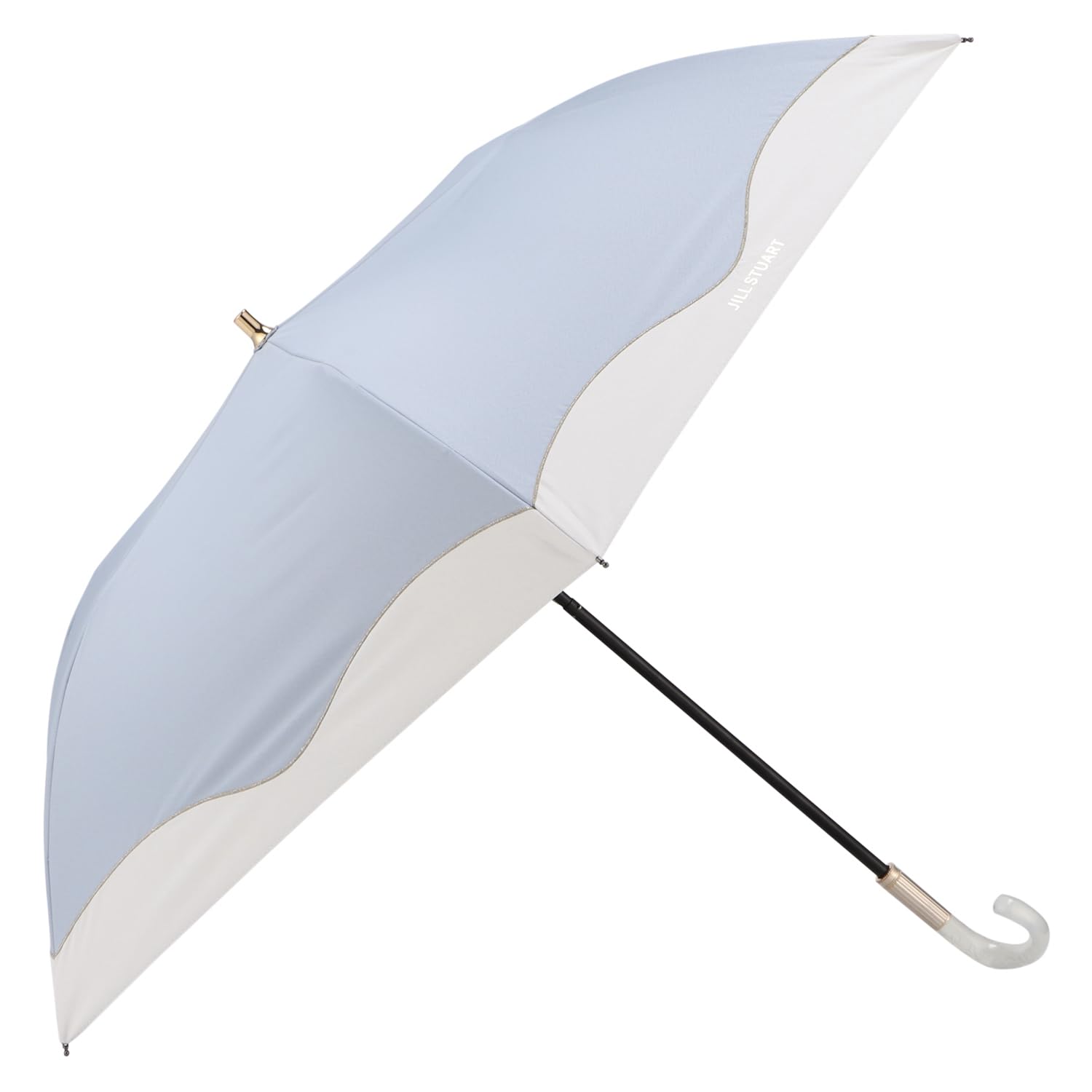 Amazon | [ジルスチュアート] 日傘 折りたたみ 傘 完全遮光 晴雨兼用