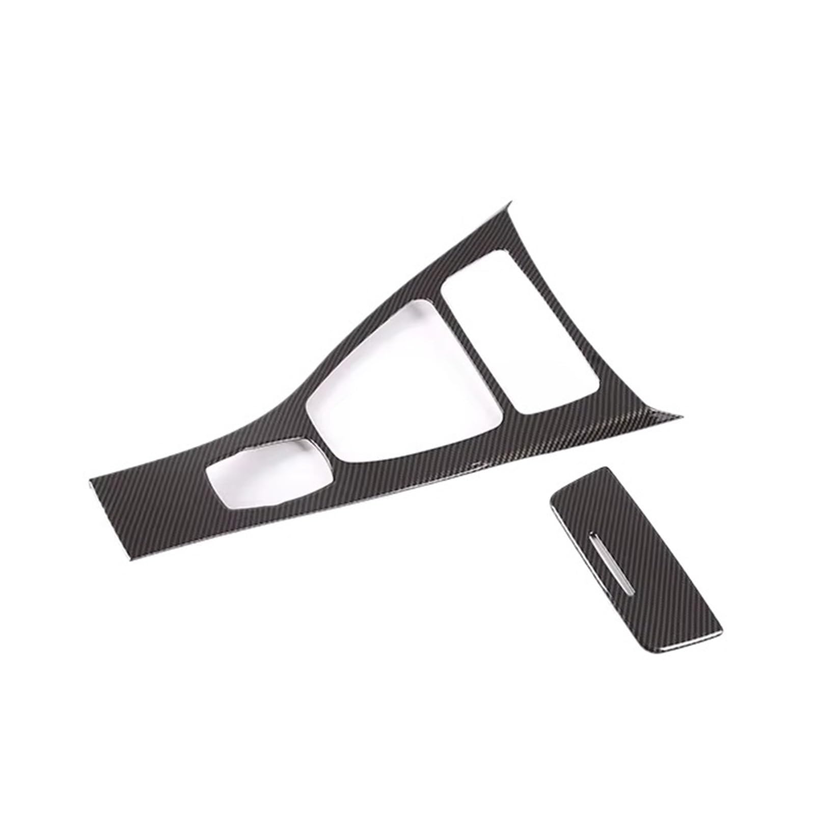 for BMW 3 Series E90 E92 E93 2005-2012 LHD Center Console Gear Shift Frame Panel Sticker Car Accessories Car Interior Mouldings(Style-F)