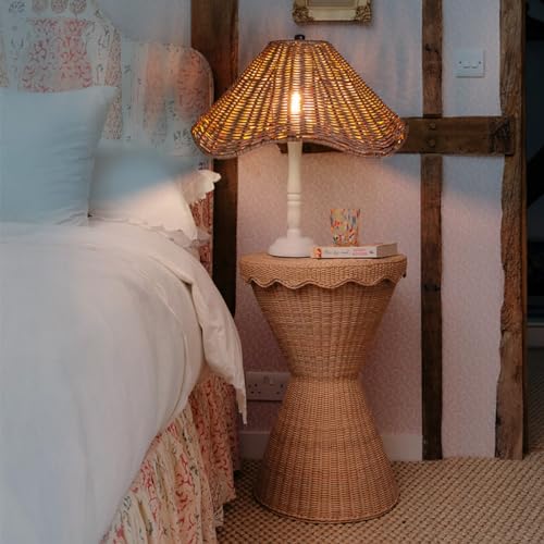 Osasy Vintage Rattan Woven Lamp Shade thumb #4