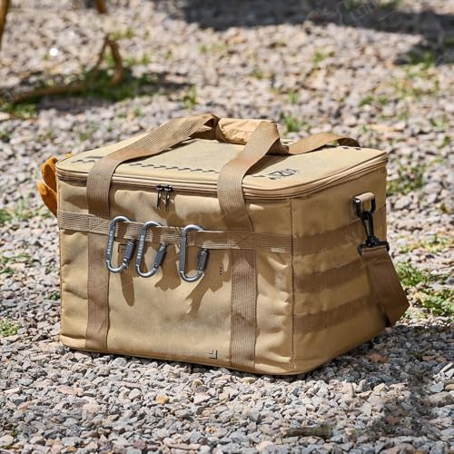 Organisateur de refroidissement isolé 36L souple et pliable pour vos repas de camping