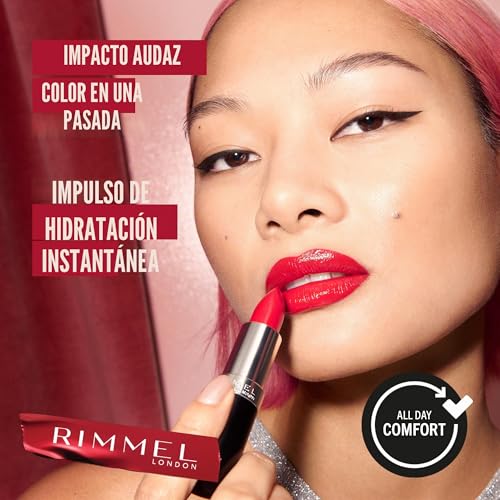 Miniatura 5 de Rimmel London Lasting Finish Barra De Labios, Tono 006 Pink Blush, 1 Unidad (Paquete de 1)