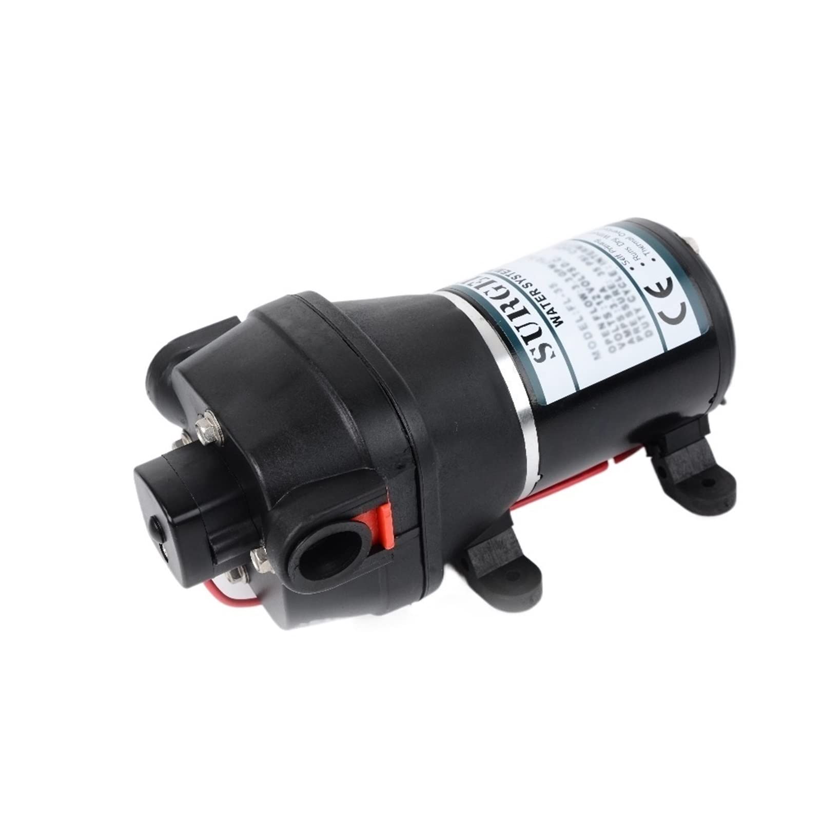 Bomba sumergible Bomba de agua ultra silenciosa Bomba de diafragma eléctrica de baja presión for riego, 24 V, 12 V, elevación máxima de 10 m(12V)