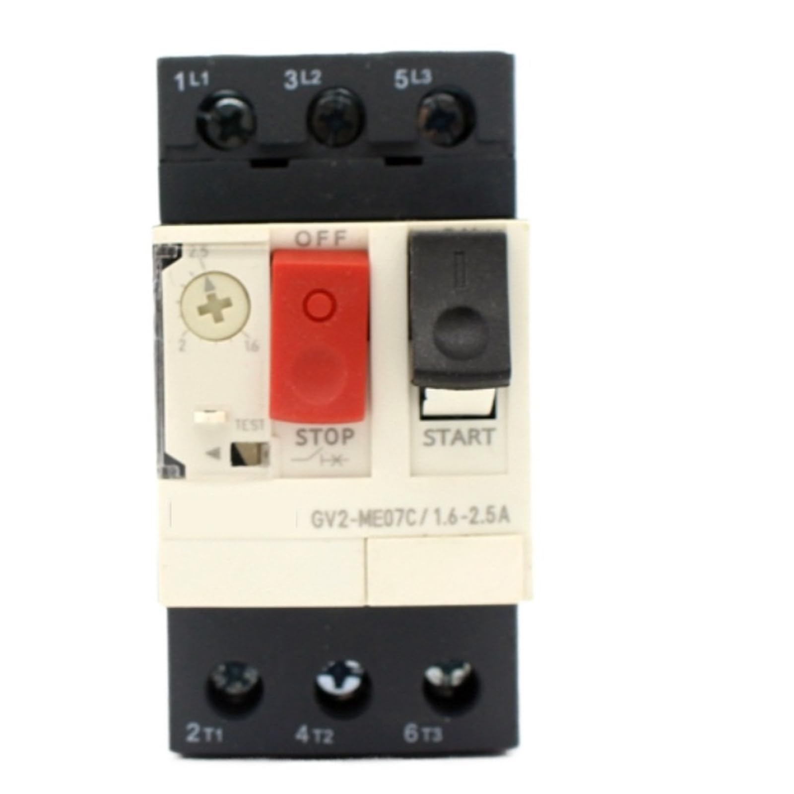 Controllo e protezione del motore Interruttore automatico di protezione del motore elettrico serie GV2(0.1-0.16A)