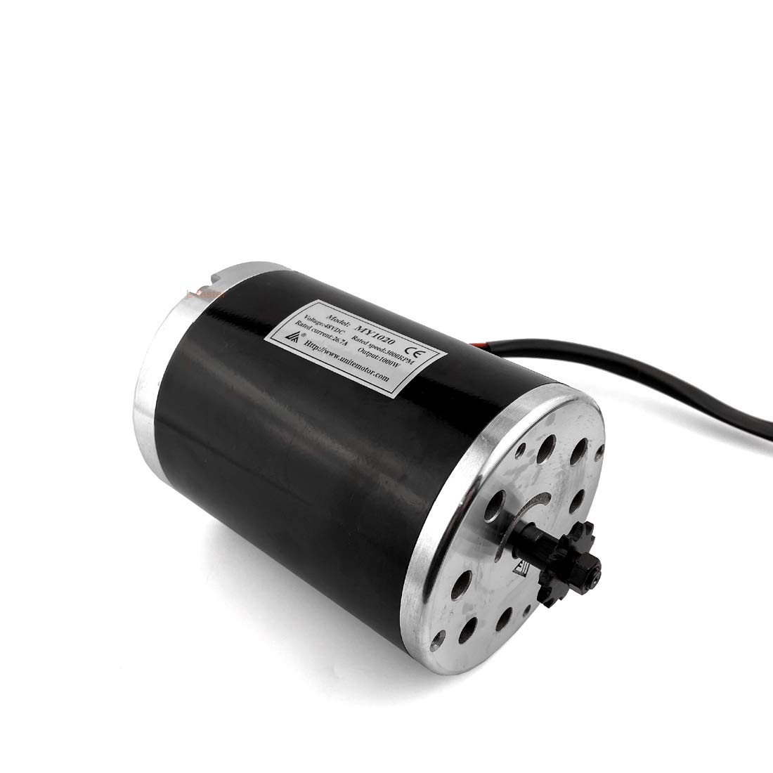 L-faster 36 V, 48 V, 1000 W, Fahrradbürste, DC-Motor, ATV-Ersatz, Hochgeschwindigkeitsmotor für faltbaren Roller, Kettenantrieb, Dirt-Ride-Fahrrad (36 V, 1000 W)