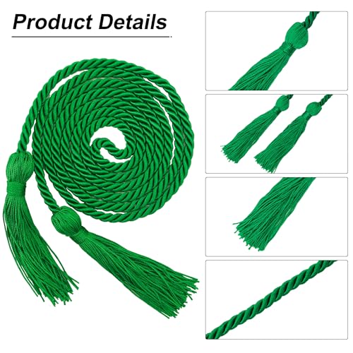 Image of GraduationMall Graduation Honor Cord 68 inch Kelly
