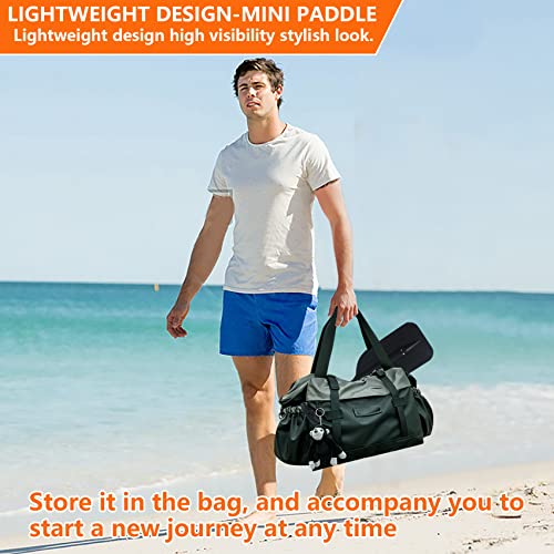 Veithi Boat Paddle Telescoping Collapsible Oar For Boat Anti Slip Aluminum Plastic Canoe Paddles 2 Pack Small Tubing Floats Oars Row And Safety Boat Accessories For Kids And Adults(Black) #TOP3