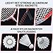 Haokelball Professional Badminton Set Badminton Sets for Backyards with Net Tension Adjuster, Badminton Rackets Set of 4, 4 Nylon Badminton Shuttlecocks and Carry Bag (Red)