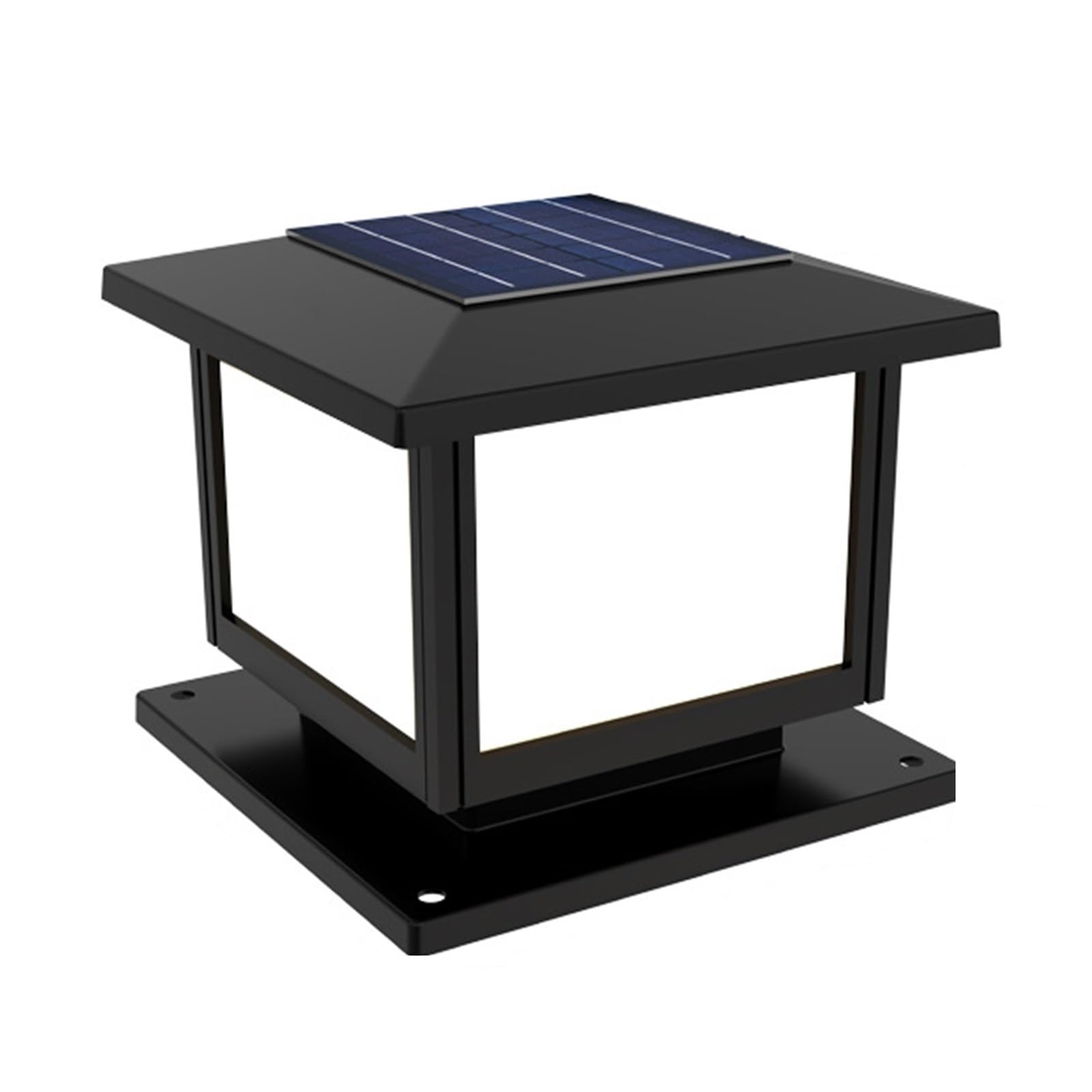 TRDEWR 1pcs Solar Light Fence IP65 Outdoor Lamp for Garden Decoration Gate Wall Courtyard Cottage Efficiently Utilize Sunlight