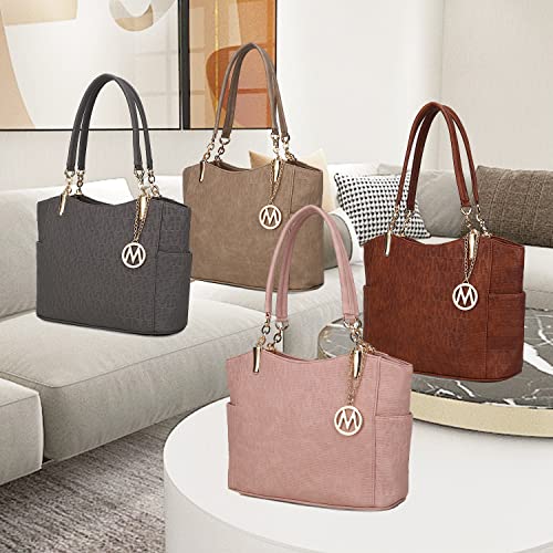 Mia-K-Collection-Shoulder-Handbag-for-Women-Vegan-Leather-Satchel-Tote-Bag-Top-Handle-Purse-Ladies-Pocketbook
