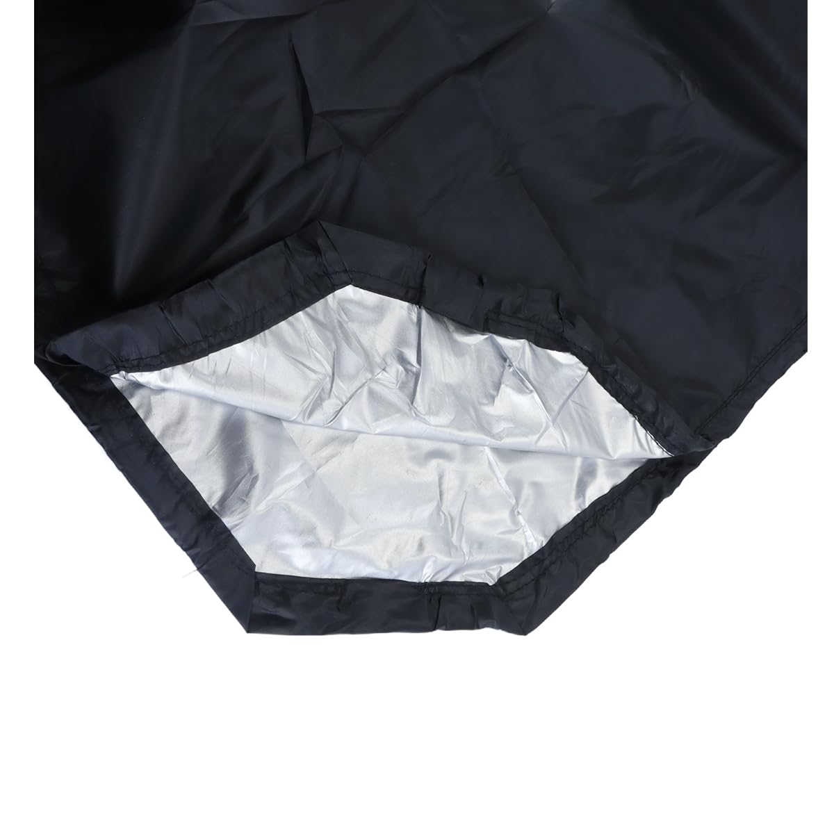 Copertura per portapacchi da tetto in poliestere di seta 210D rivestito in argento, impermeabile e antipolvere, 230x145 cm, adatta per portapacchi da 1,6-1,8 m.