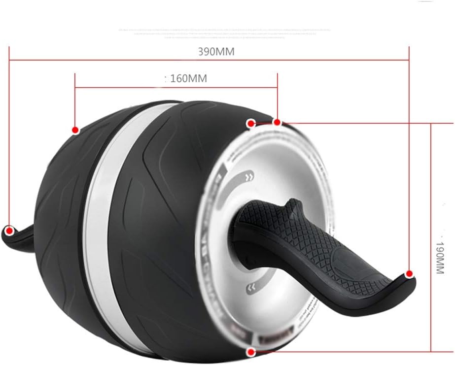 Abdominal Muscle Wheel Abdominal Muscle Roller,AB-Roller Wheel Fitness Equipment Core Training Automatic Springback, Fitness Abdominal Roller