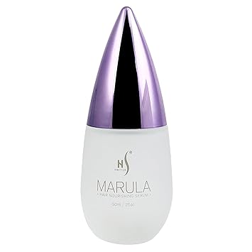 HerStyler Marula Oil Hair Serum - Anti Frizz Serum for Frizzy, Dry and Damaged Hair - Boosts Shine, Straightening - Address Flyaways, Split Ends - 2 Fl Oz (1 Pack)
