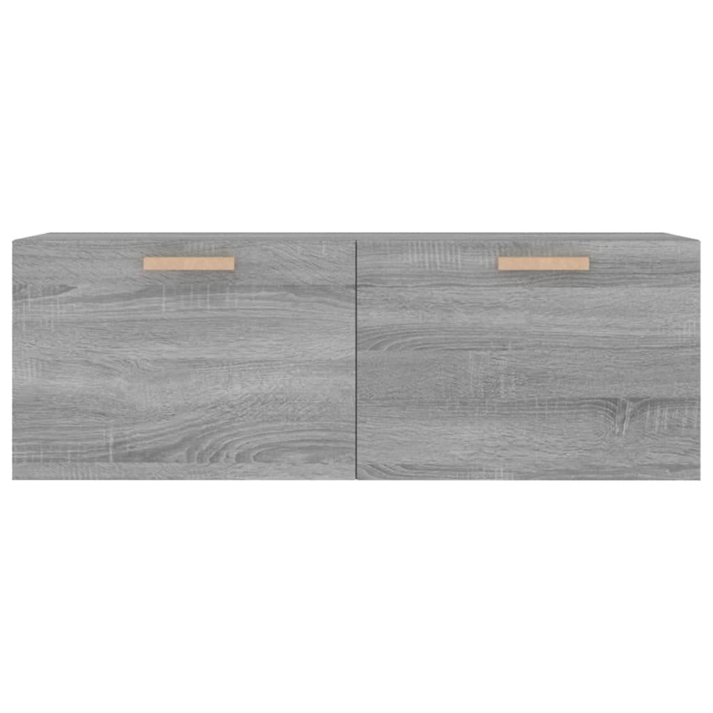 vidaXL Armoire Murale Sonoma Gris 100x36,5x35 cm Bois d'ingénierie