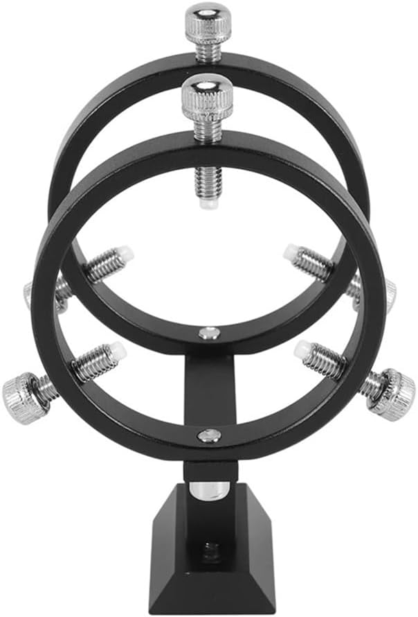 Astrophotography Accessories Adjustable Pointer Bracket 6-Point Guidescope Rings Mount Astronomical Telescope