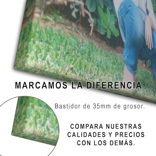 Miniatura 4 de Oops Originaloops Cuadro Personalizado Con Tu Foto. Montado Y Listo Para Colgar. Tamaños Desde 20x20 Hasta 130x90. Hecho En España