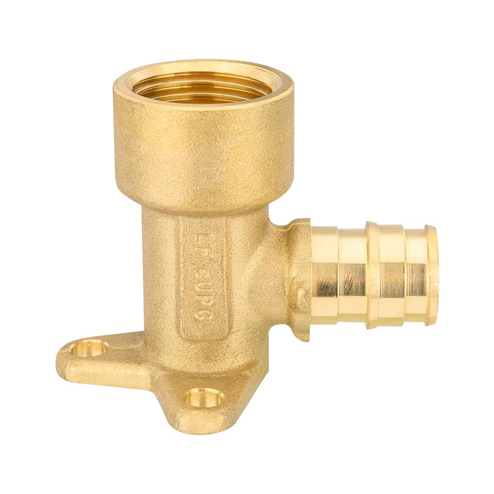 EFIELD Pex A - Accesorios de expansión hembra NPT de 3/4 x 3/4 pulgadas, codo de oreja caída, F1960 (paquete de 10)