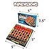 Mini Magnetic Board Games - Set of 12 Individually Packaged Travel Games for 2 players - Checkers Chess Solitaire Tic Tac Toe and Much More. Mini Games for Kid s