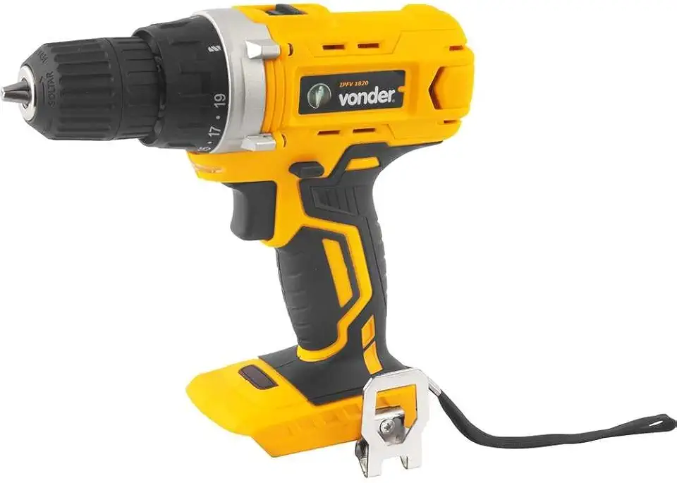 Vonder, Parafusadeira Furadeira A Bateria, 18 V, Sem Bateria E Sem Carregador, Ipfv 1820.