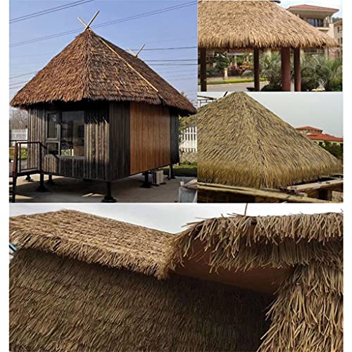 Feuille de palmier PE simulation tuile de chaume aspect naturel luxe - 8