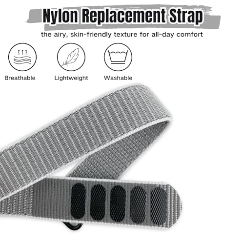image for CAMTOVGCA Nylon Loop Replacement Strap Compatible with Hume Band, Brea