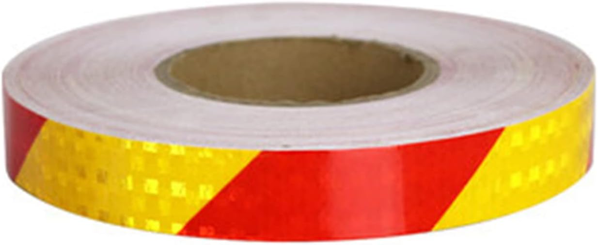 Reflective Tape, 1 Inch X 32.8 Feet Warning Sticker Reflective Tape Self-Adhesive