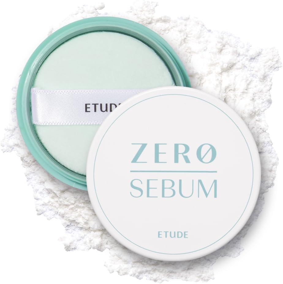 Zero Sebum Loose Powder for Face | Lightweight Oil Control No Sebum Loose Face Powder with 80% Mineral | Long Lasting Perfect for Coachella & Festival Essentials