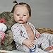 Anano Realistic Baby Dolls Silicone Full Body 18 Inch Soft Life Like Newborn Baby Dolls Girls That Look Real Babies Lifelike Reborn Waterproof Baby Doll Alive Washable
