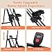 CIGAA Stair Stepper Climber Stairmaster for Home Gym Exercise, Vertical Climber Machine for Full-Body Workout, Compact Folding Stepper Machine with Extended Step Range, Adjustable Handlebar & Pedals