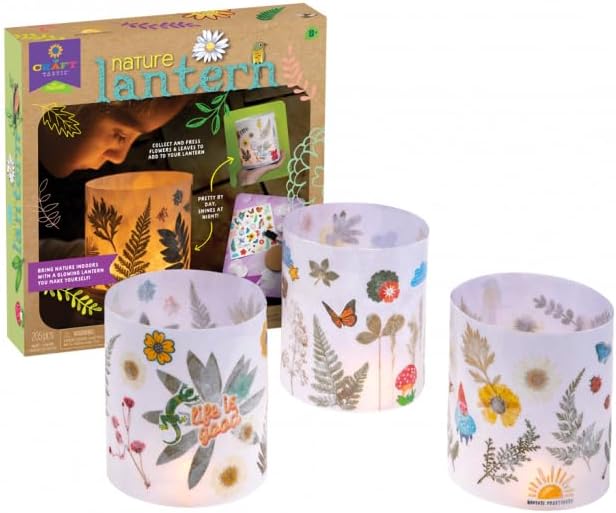 Miniatura 6 de Craft-Tastic Linterna de la naturaleza - Kit de manualidades de naturaleza - Diversión de manualidades al aire libre - Lleva la naturaleza al
